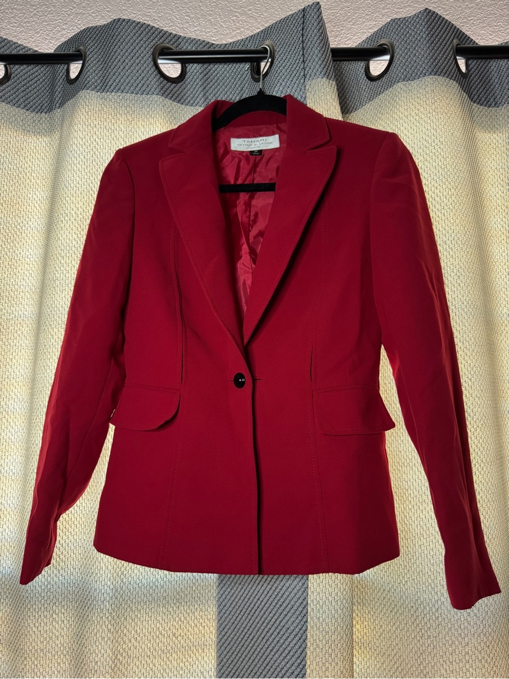 Tahari Red Blazer